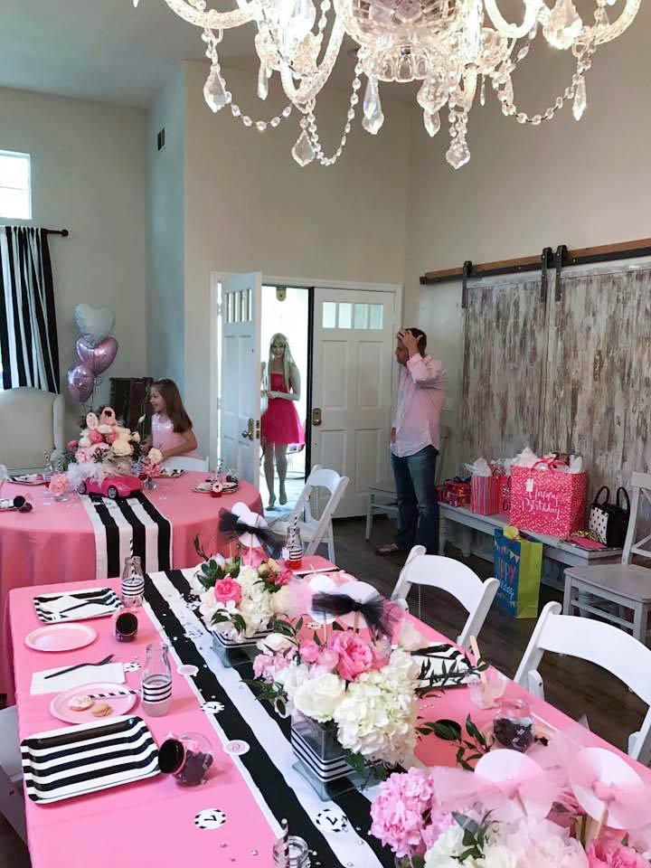 black barbie birthday party decorations