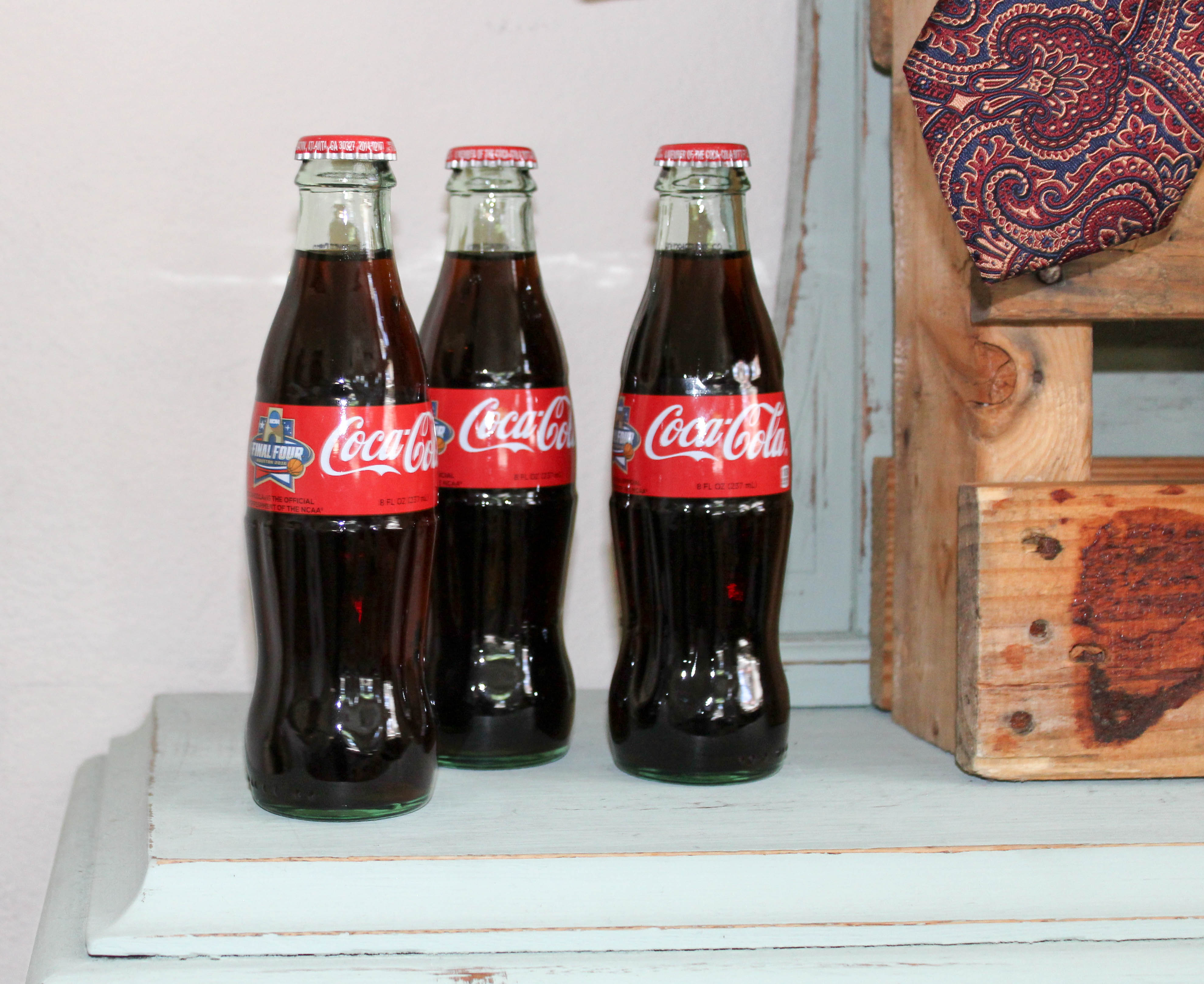 coca cola classic bottles glass vintage fathers day barbecue