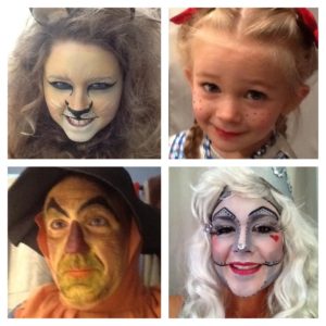 My family, as The Wizard of Oz characters