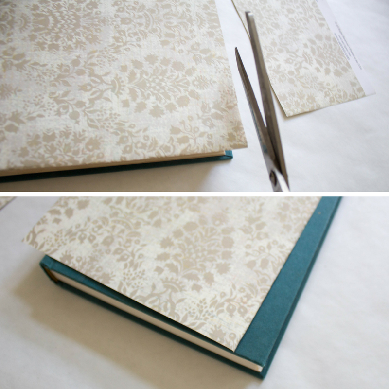 trim-cardstock-to-vintage-book-size