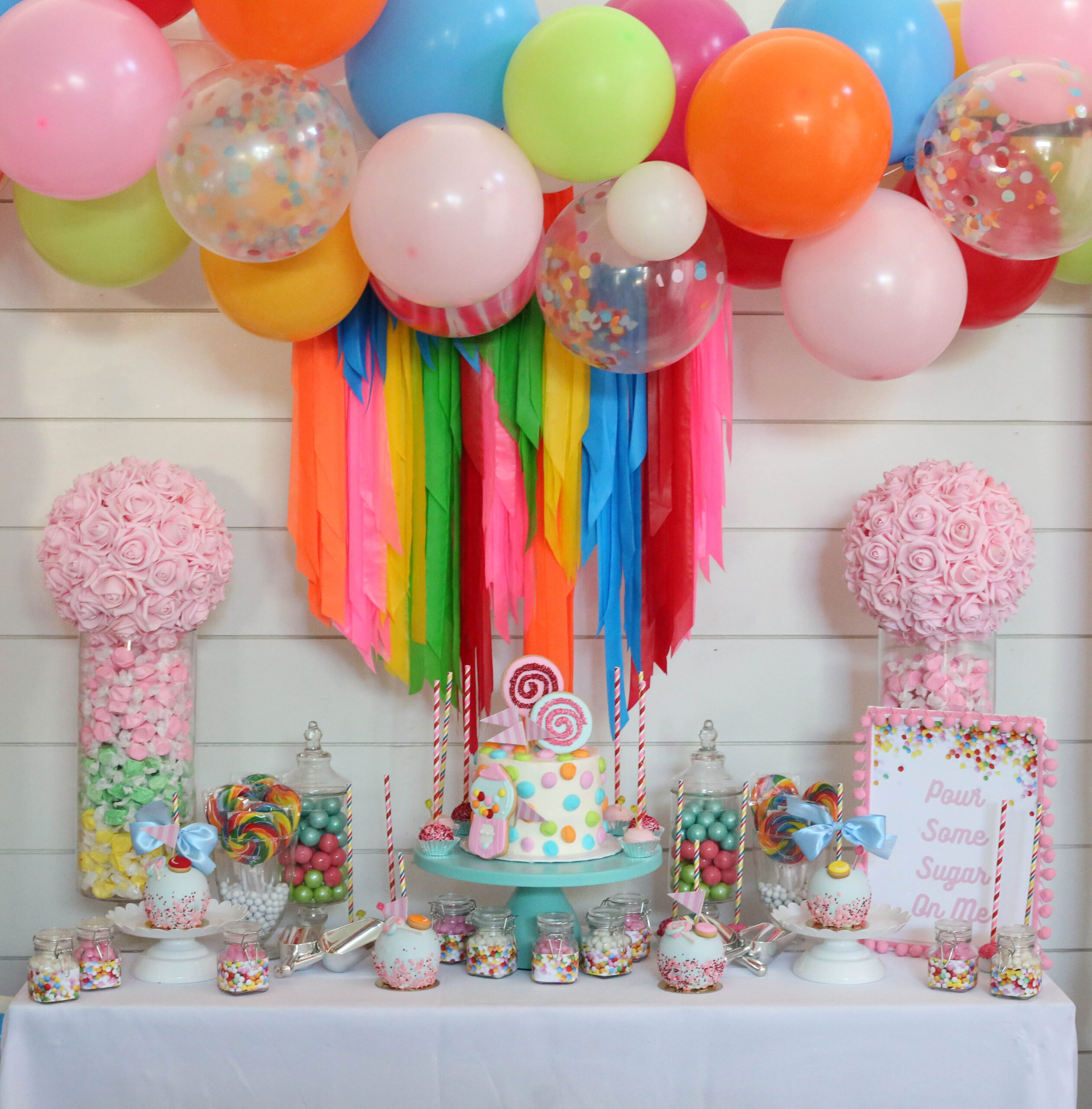 Candy Themed Birthday Party