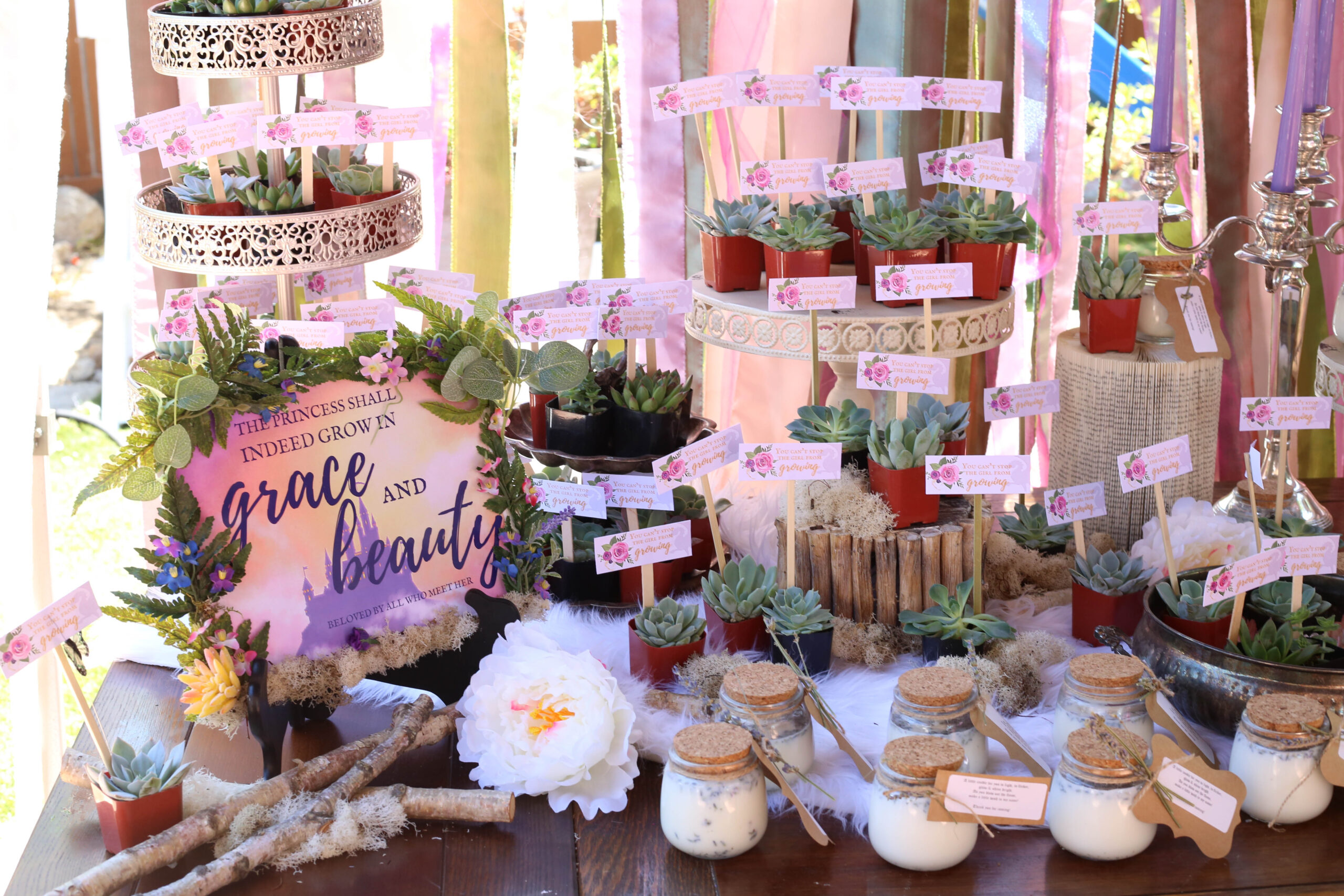 Maleficent Enchanted Forest Inspired Baby Shower for Disney Lovers