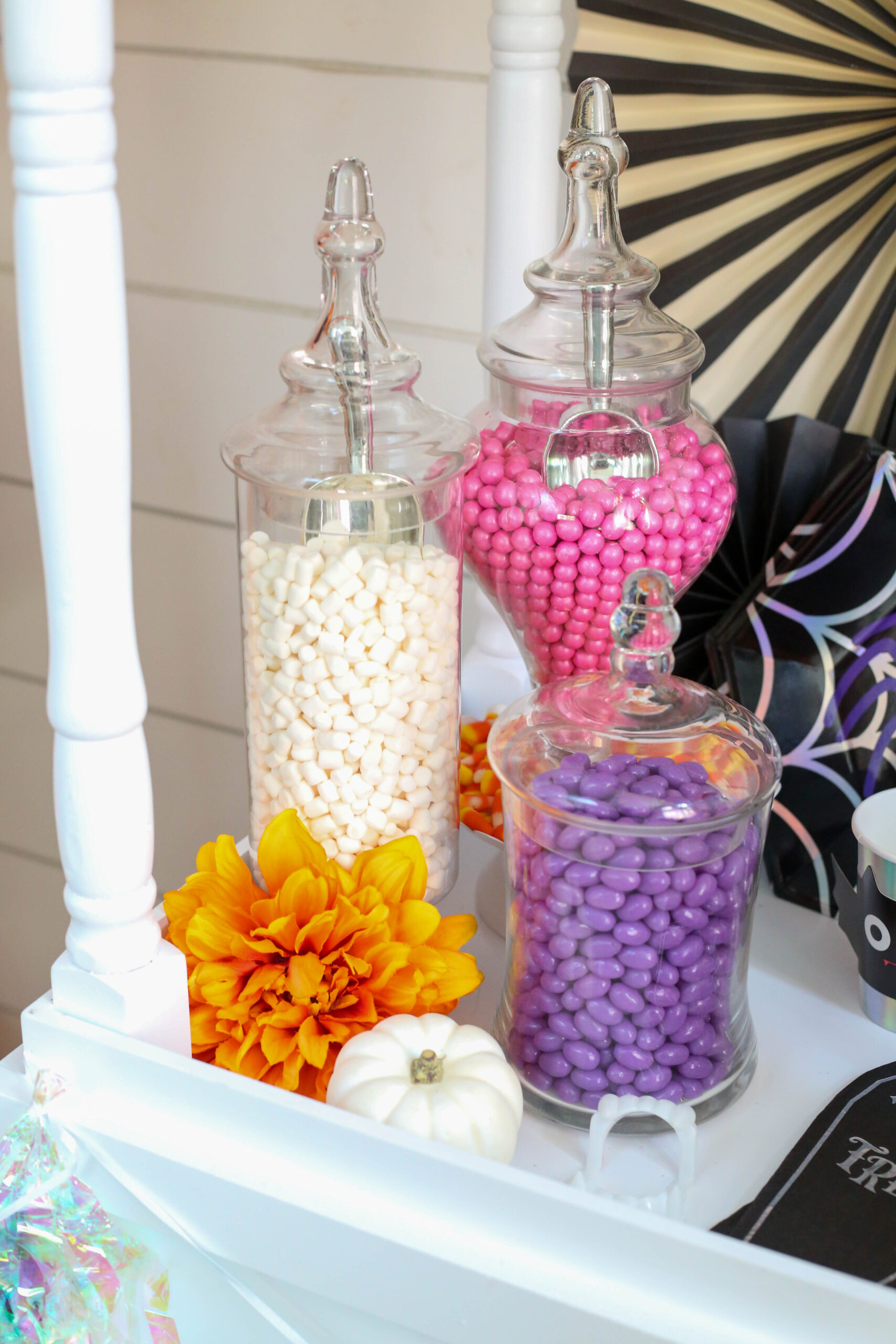 halloween candy buffet