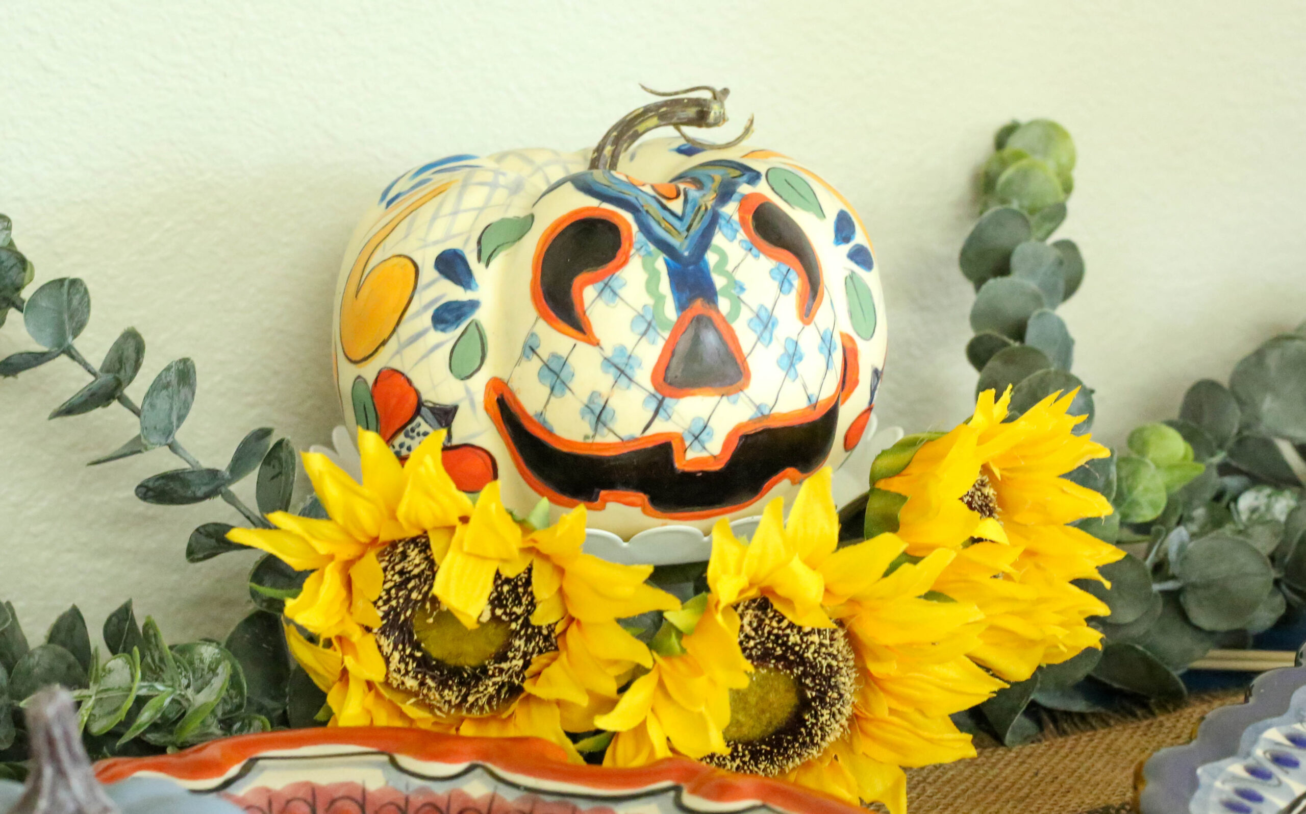 talavera pumpkin