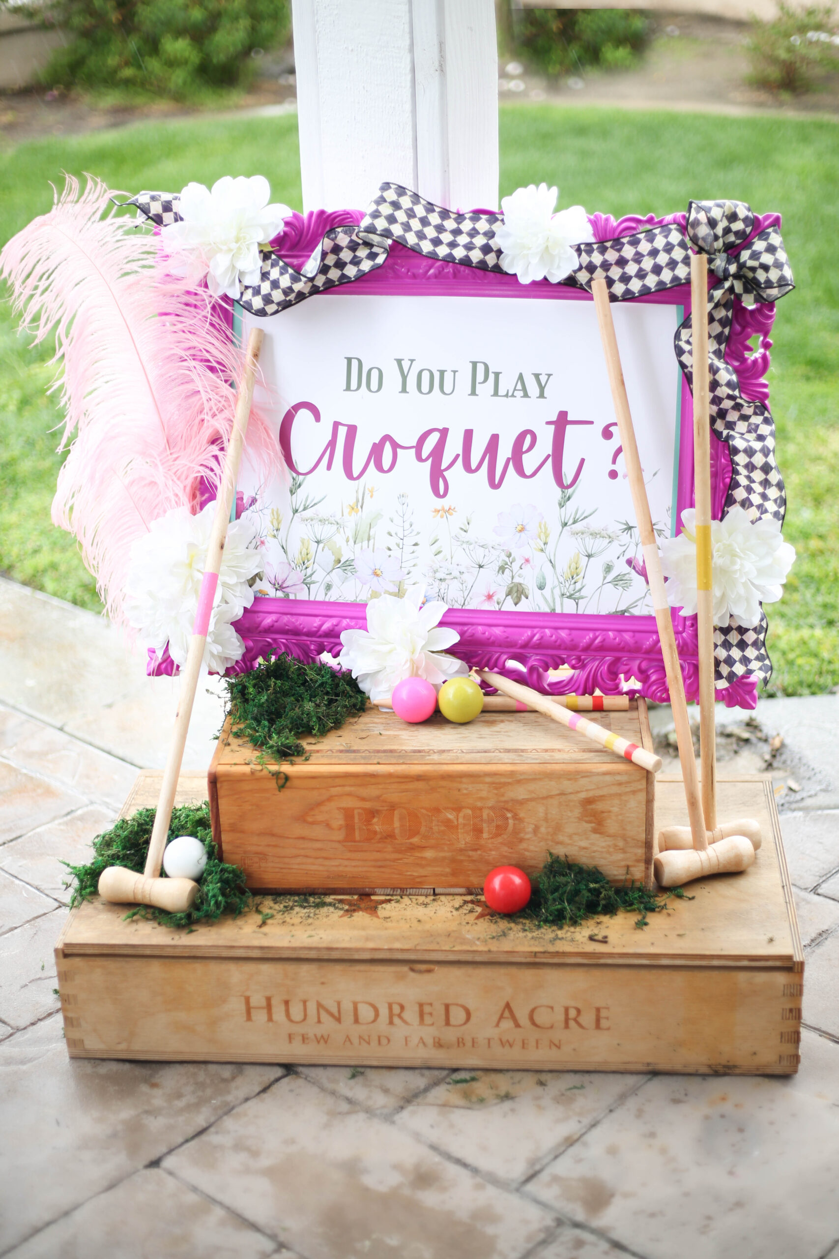 croquet for kids easter in wonderland