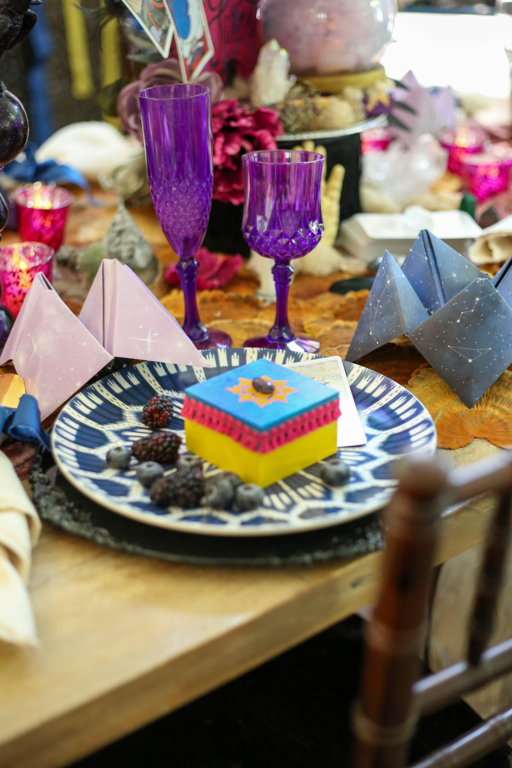 fortune teller table setting