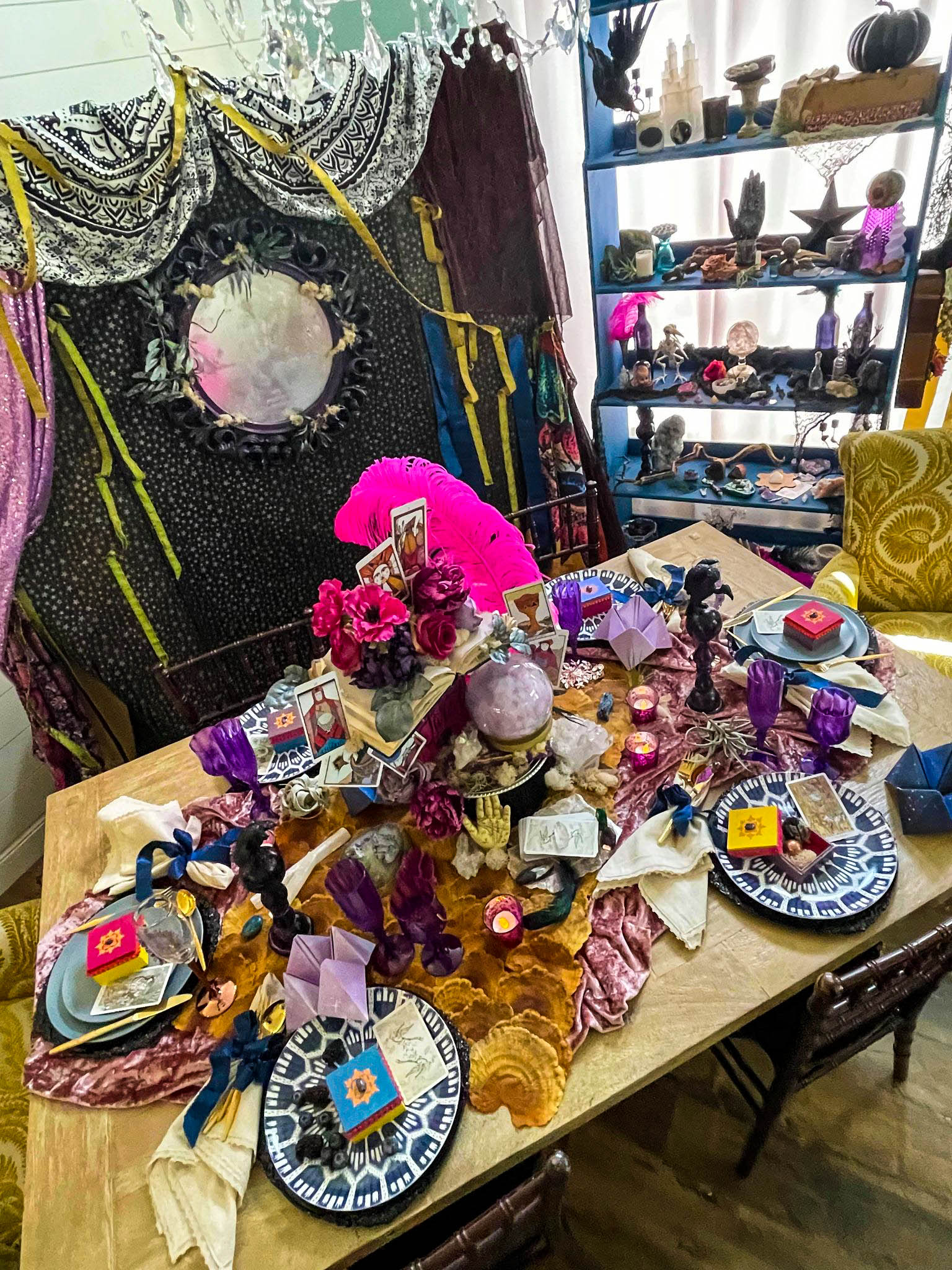 fortune teller party decor