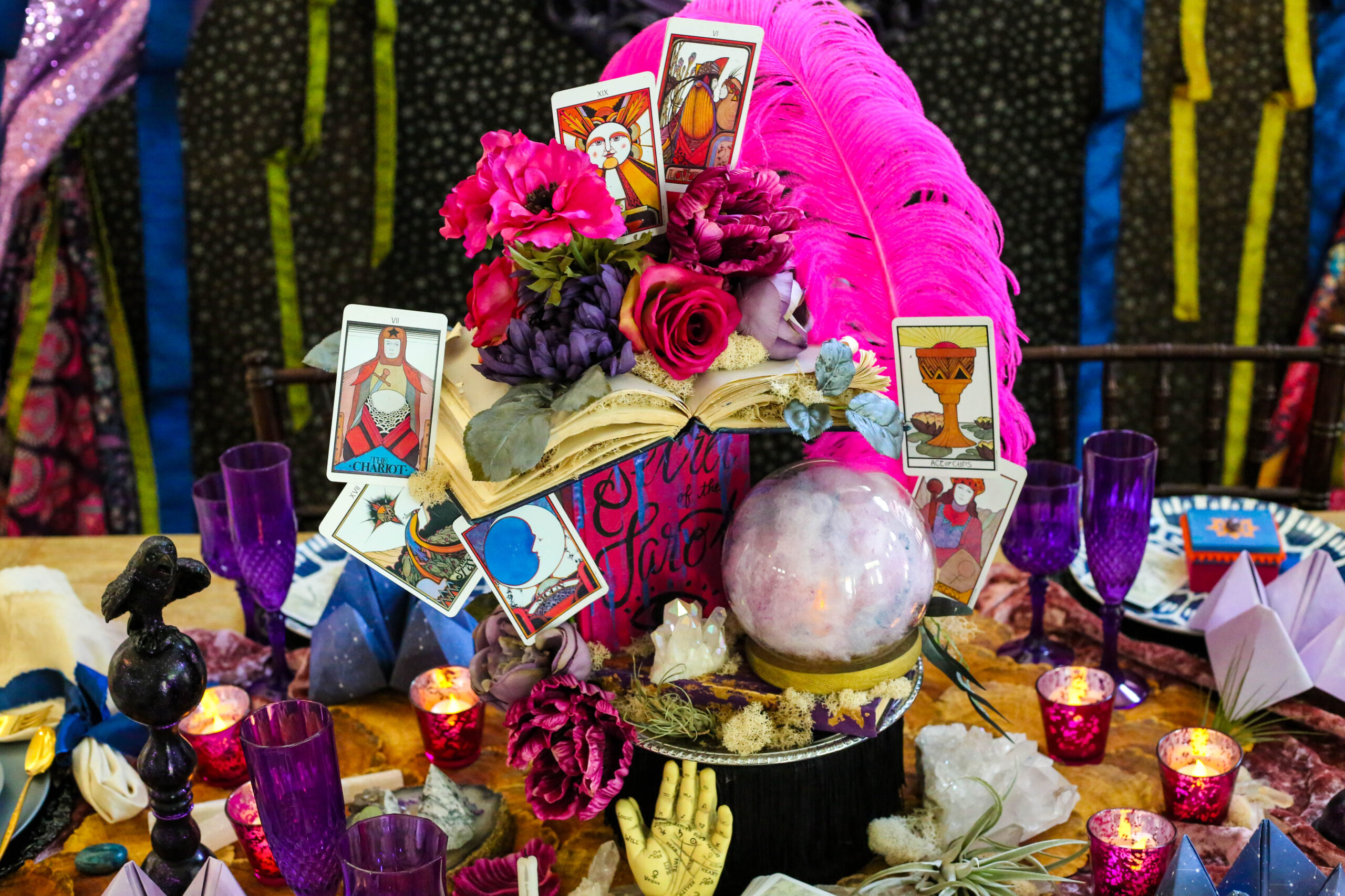 fortune teller centerpiece