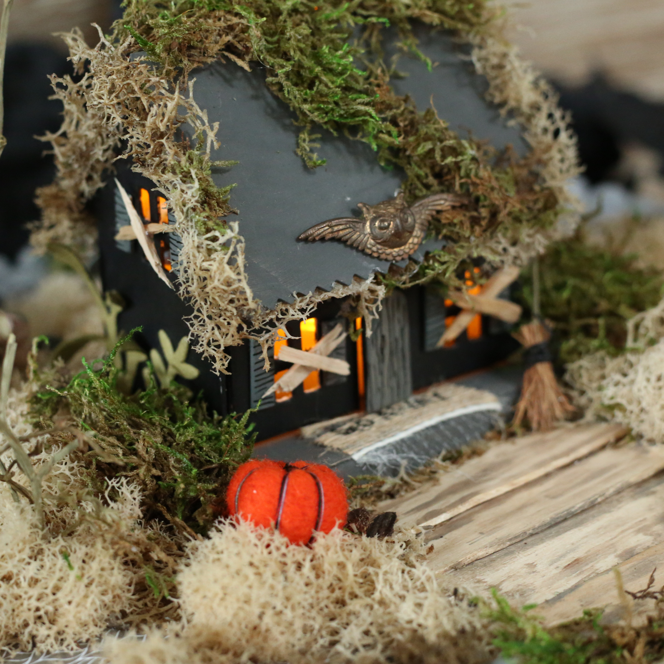 haunted house papercraft sizzix little birdie christie troxell ritzy parties