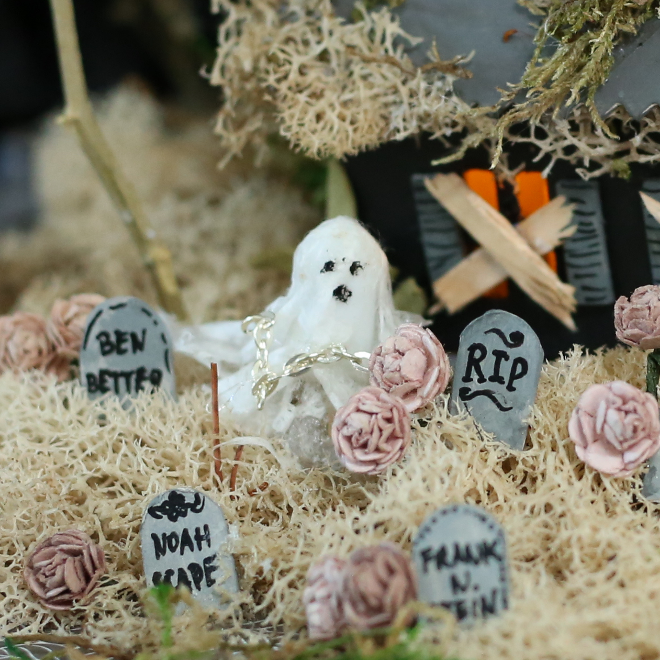 how to make a haunted house using paper crafting little birdie flower unique craft supplies unique halloween art